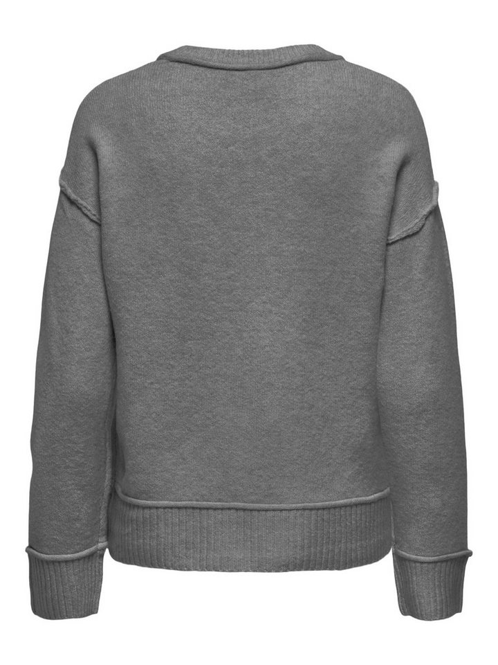 ONLY Strickpullover ONLHAZEL LS DETAIL O-NECK BF KNT – Bild 3 von 4