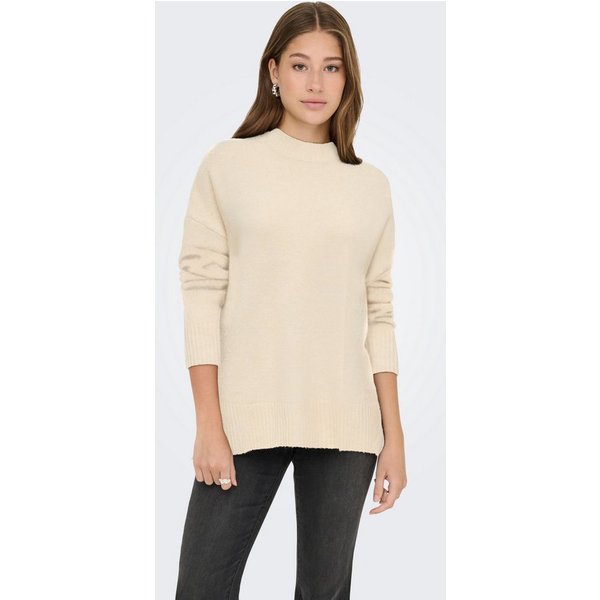 ONLY Strickpullover ONLHAZEL LS HIGHNECK OVERS PULL KNT NOOS