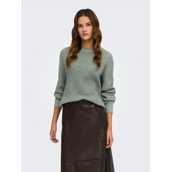 ONLY Strickpullover ONLIDA LS RIB O-NECK CS KNT Viskosemischung