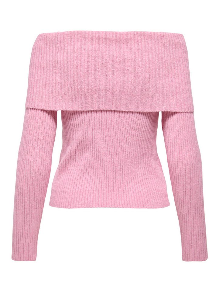 ONLY Strickpullover ONLKATIA LIFE LS OFF SHOULDER KNT NOOS Viskosemischung, regular fit – Bild 2 von 3