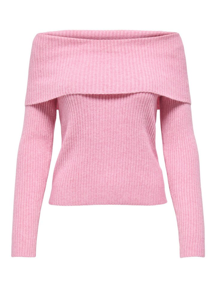 ONLY Strickpullover ONLKATIA LIFE LS OFF SHOULDER KNT NOOS Viskosemischung, regular fit – Bild 3 von 3