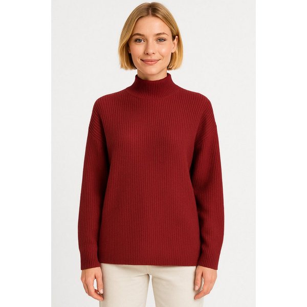ONLY Strickpullover ONLKATIA LS RIB HIGHNECK CC KNT