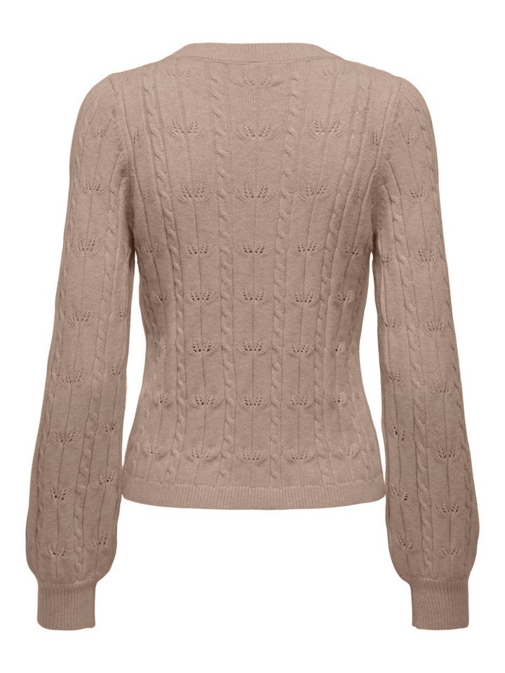 ONLY Strickpullover ONLKATIA LS STRUCTURE O-NECK PULL CC KNT – Bild 3 von 3
