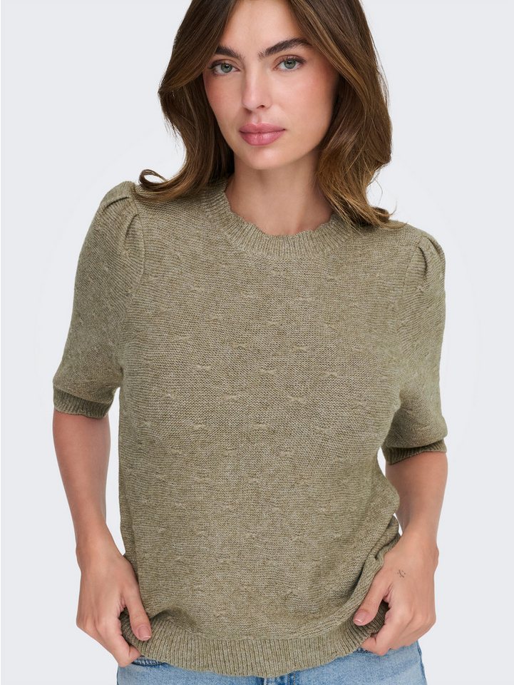 ONLY Strickpullover ONLKATIA SS STRUCTURE O-NECK CC KNT – Bild 2 von 5
