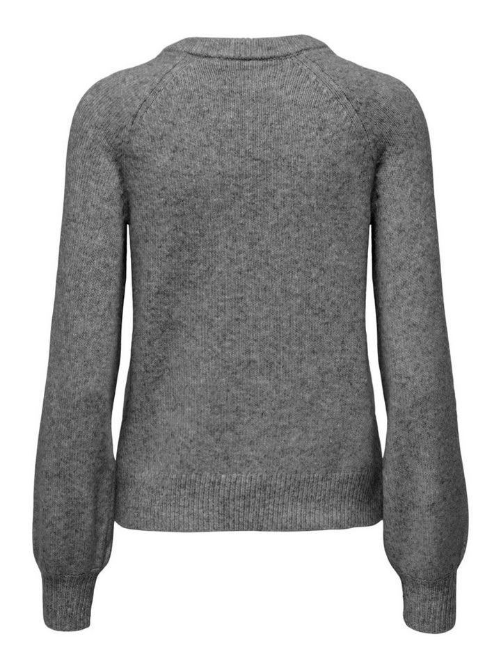 ONLY Strickpullover ONLLAUREN LIFE LS O-NECK BUTTON KNT – Bild 4 von 4
