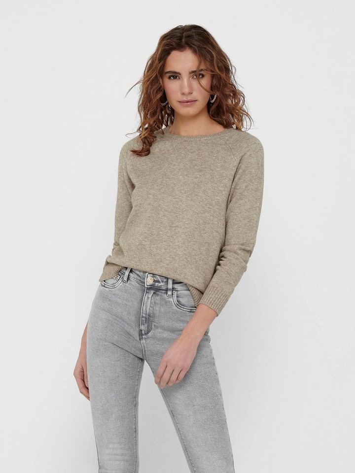 ONLY Strickpullover ONLLesly Kings (1-tlg) Plain/ohne Details – Bild 4 von 5
