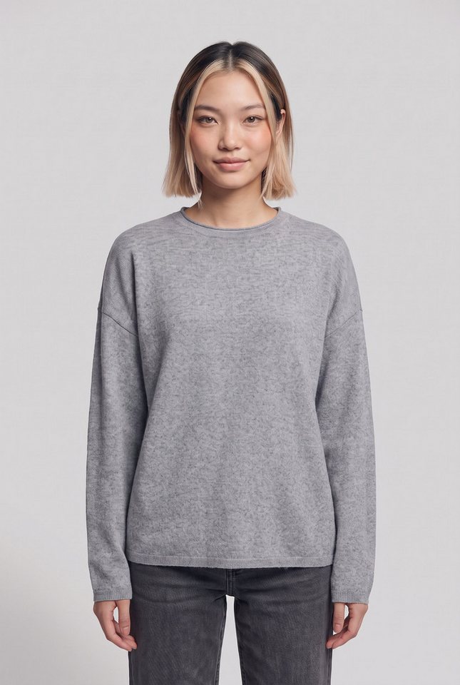 ONLY Strickpullover ONLLOYAL AMALIO LIFE LS O-NECK KNT NOOS Materialmix – Bild 2 von 5