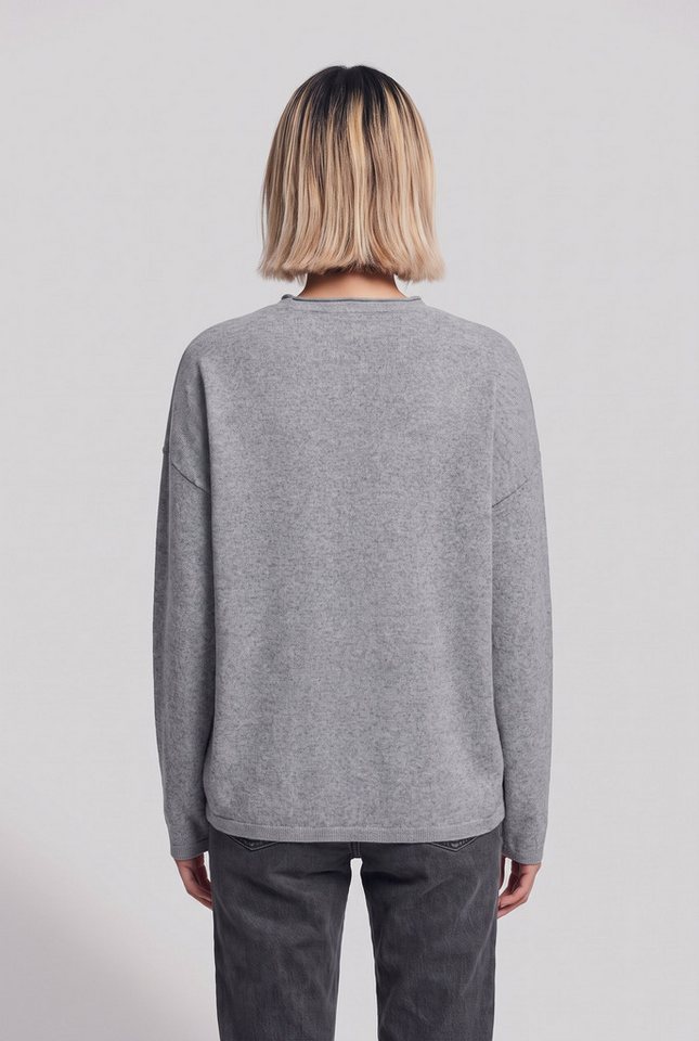 ONLY Strickpullover ONLLOYAL AMALIO LIFE LS O-NECK KNT NOOS Materialmix – Bild 3 von 5