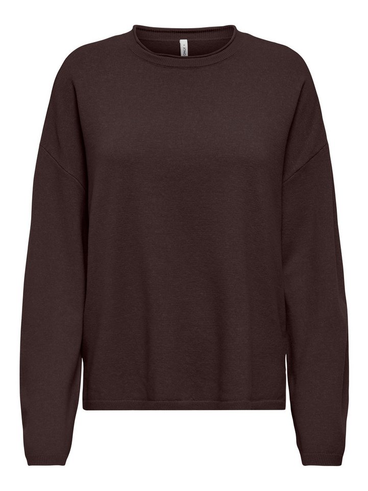 ONLY Strickpullover ONLLOYAL AMALIO LIFE LS O-NECK KNT NOOS Materialmix – Bild 5 von 5