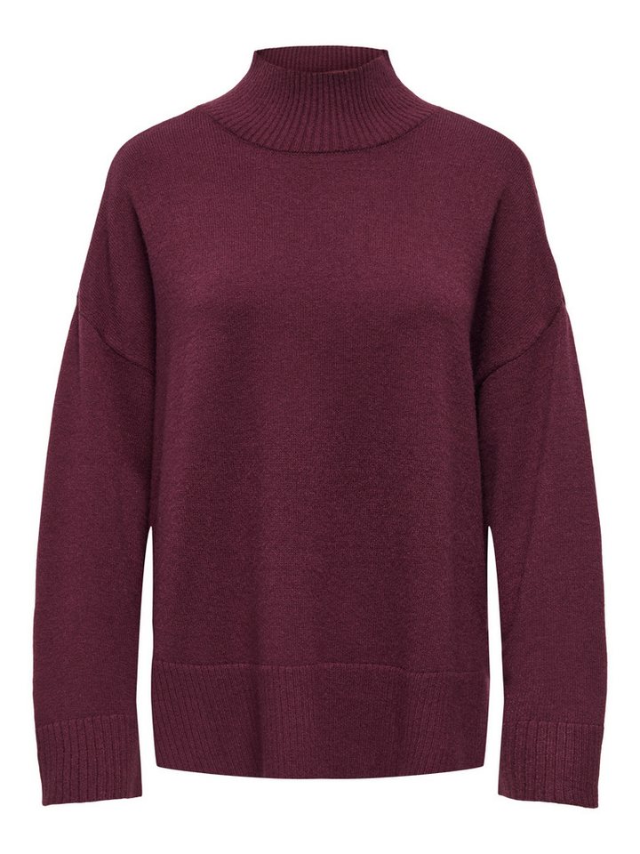 ONLY Strickpullover ONLMARY LS HIGH NECK SLIT KNT NOOS Viskosemischung, regular fit – Bild 5 von 5