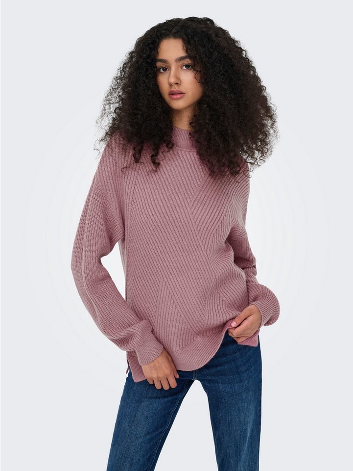 ONLY Strickpullover ONLNELI LS HIGHNECK RIB PULLOVER EX KNT – Bild 2 von 5