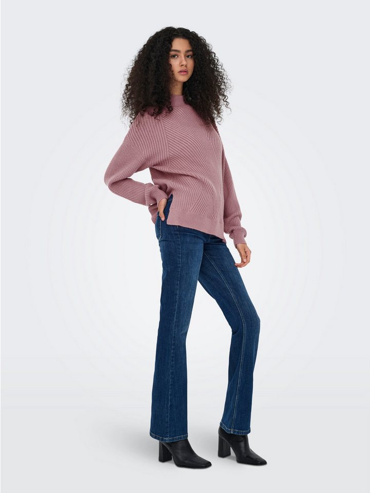 ONLY Strickpullover ONLNELI LS HIGHNECK RIB PULLOVER EX KNT – Bild 5 von 5