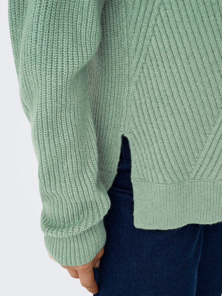 ONLY Strickpullover ONLNELI LS HIGHNECK RIB PULLOVER EX KNT – Bild 4 von 5