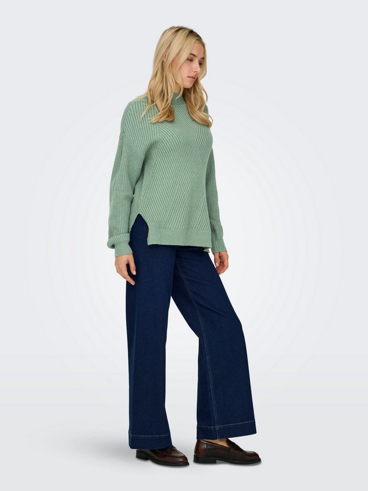 ONLY Strickpullover ONLNELI LS HIGHNECK RIB PULLOVER EX KNT – Bild 5 von 5