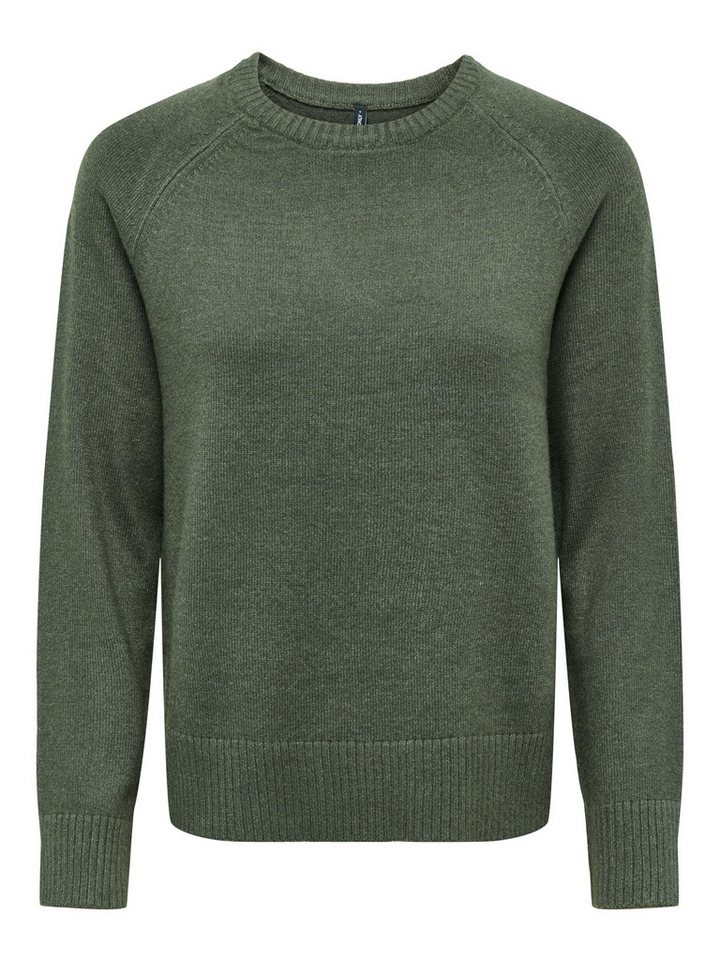 ONLY Strickpullover ONLPRINCESS LS O-NECK RAGLAN KNT NOOS Viskosemischung, regular fit – Bild 5 von 5