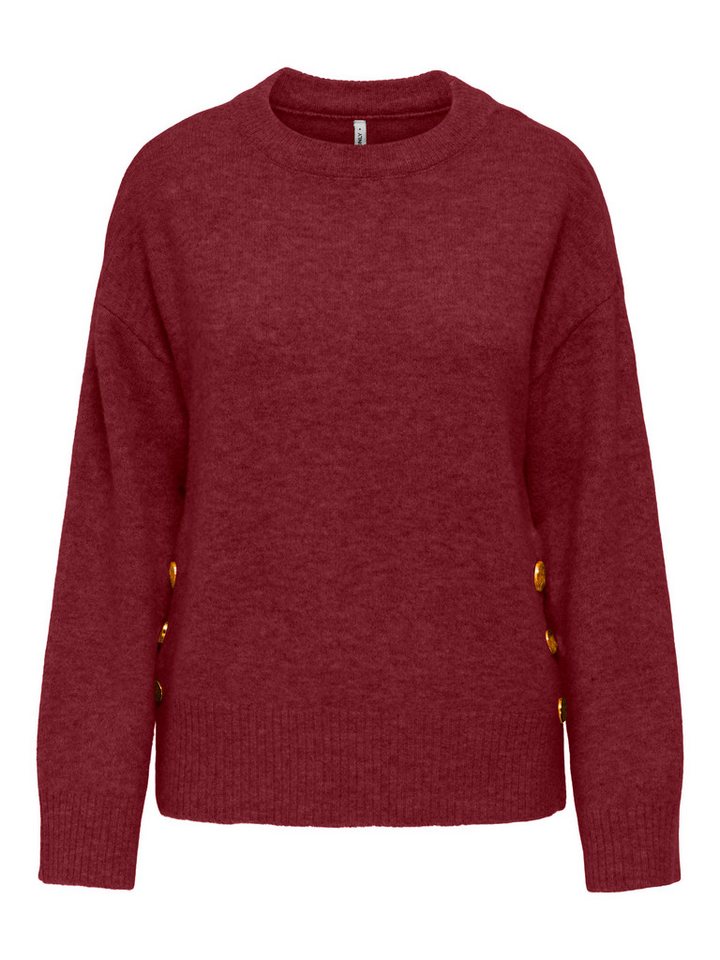 ONLY Strickpullover ONLRENE LIFE LS BUTTON O-NECK CC KNT – Bild 5 von 5