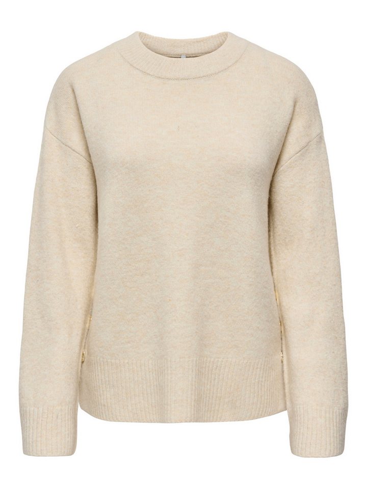 ONLY Strickpullover ONLRENE LIFE LS BUTTON O-NECK CC KNT – Bild 5 von 5