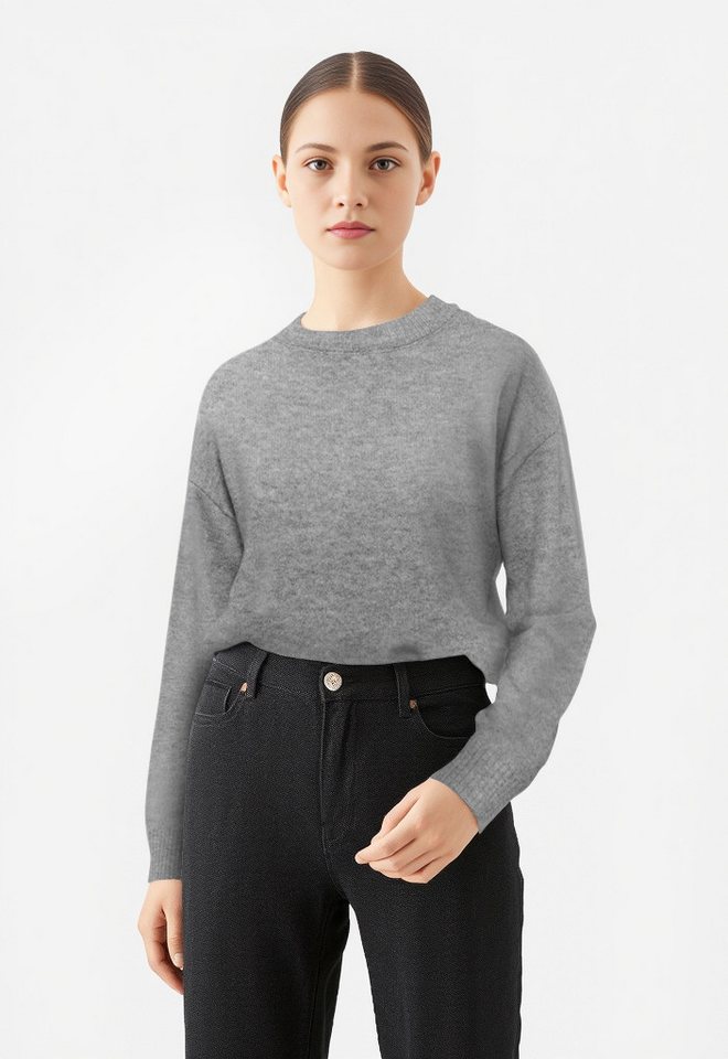 ONLY Strickpullover ONLRENE LIFE LS BUTTON O-NECK CC KNT – Bild 2 von 5