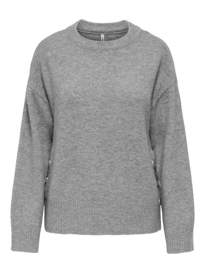 ONLY Strickpullover ONLRENE LIFE LS BUTTON O-NECK CC KNT – Bild 5 von 5