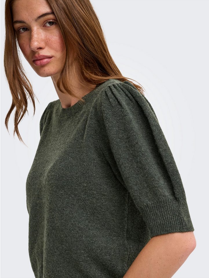 ONLY Strickpullover ONLRICA LIFE 2/4 PULLOVER KNT NOOS Materialmix, regular fit – Bild 3 von 5