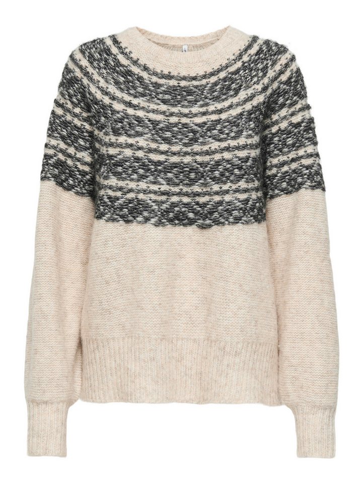 ONLY Strickpullover ONLSIDONA LIFE LS JQ O-NECK KNT – Bild 5 von 5