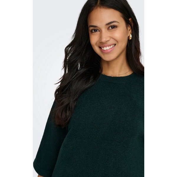 ONLY Strickpullover ONLSIMONI 3/4 PULLOVER KNT NOOS Materialmix, regular fit