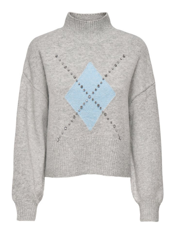 ONLY Strickpullover ONLWAKEFIELD LIFE LS BLING HIGHNECK KNT – Bild 5 von 5