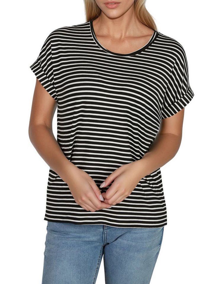 ONLY T-Shirt Damen Top MOSTER Regular Fit (2-tlg) Basic Kurzarm Tee Shirt mit Rundhalsausschnitt – Bild 2 von 5