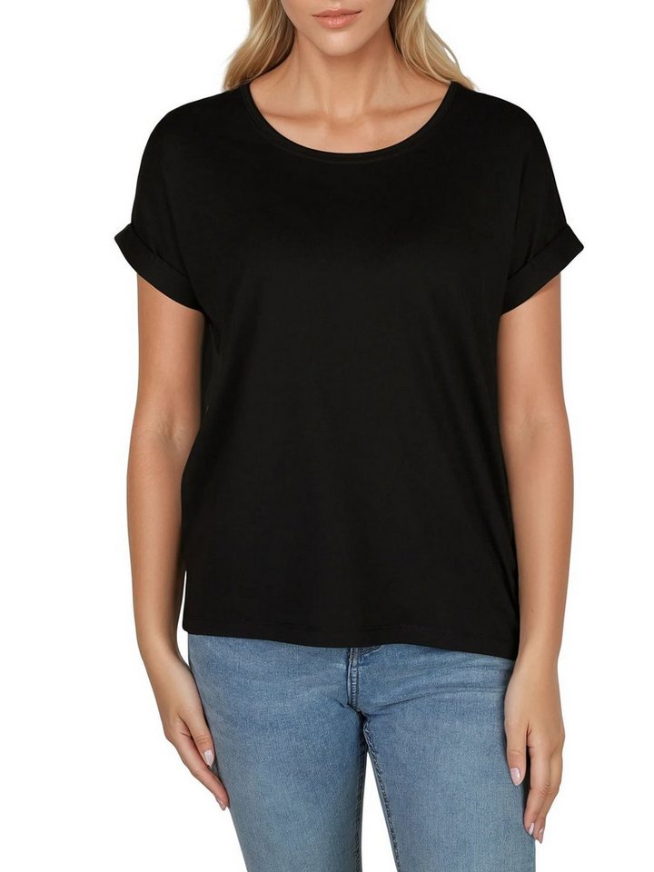 ONLY T-Shirt Damen Top MOSTER Regular Fit (2-tlg) Basic Kurzarm Tee Shirt mit Rundhalsausschnitt – Bild 5 von 5