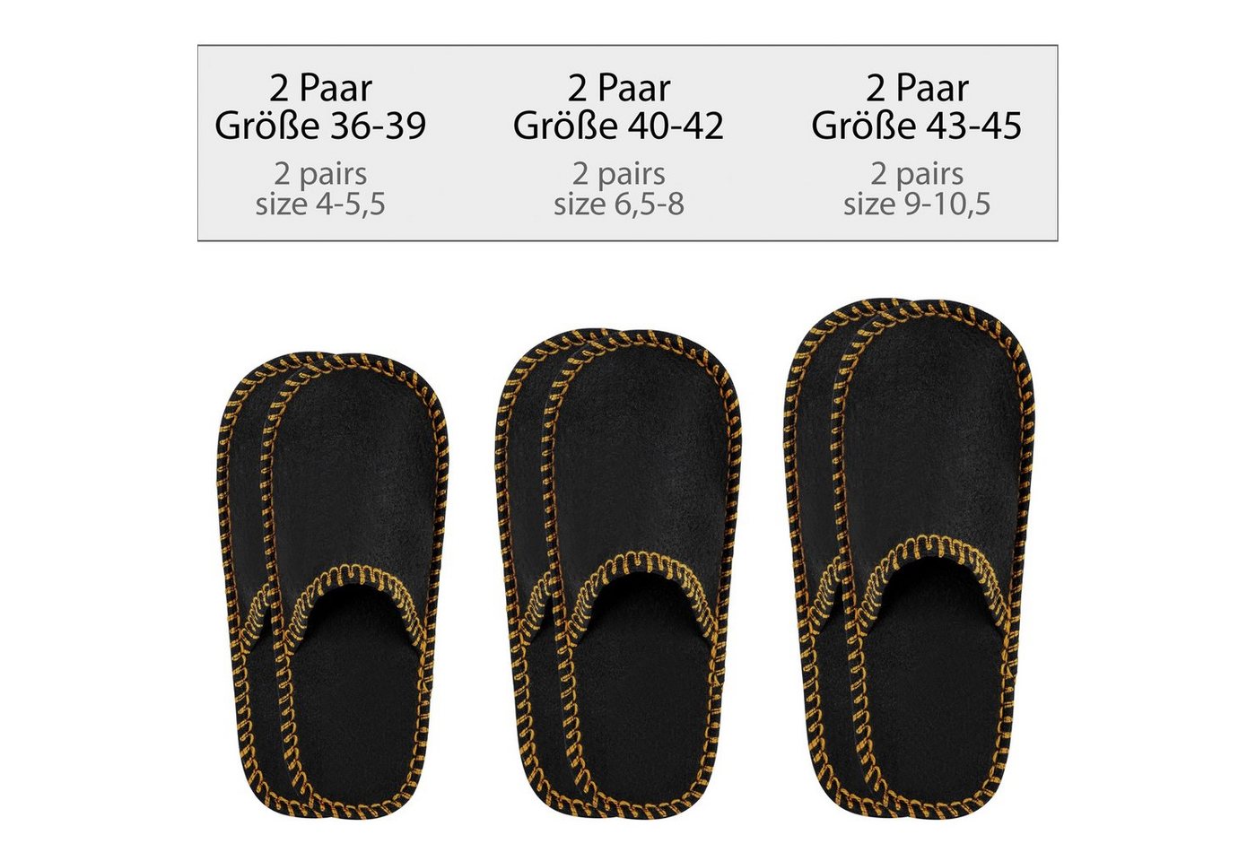 ONVAYA ABS Gästepantoffel, Home Leo Katze, 6er Set, Antirutsch, Filz Plüsch Hausschuhe – Bild 4 von 5