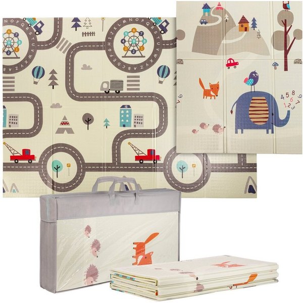 ONVAYA Bodenmatte Spielmatte, Krabbelmatte faltbar, 150x200, 180x200