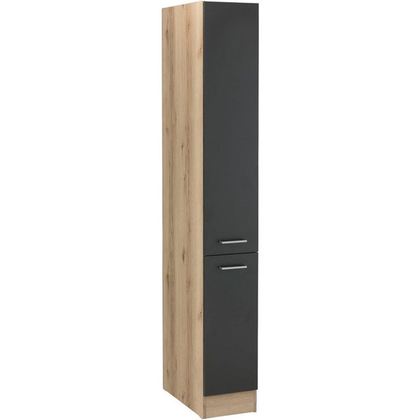 OPTIFIT Apothekerschrank Iver Breite 30 cm, mit 2 Auszügen, 5 Ablagen