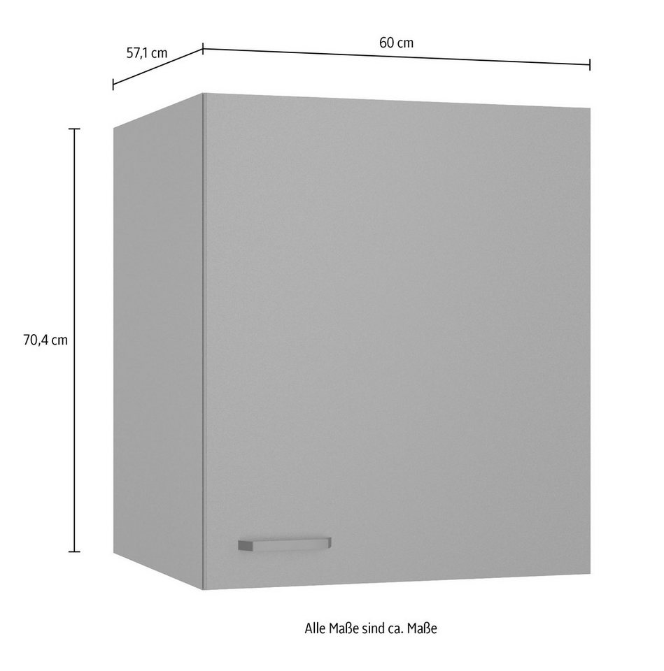 OPTIFIT Aufsatzschrank OPTImulti Breite 60 cm, Höhe 70,4 cm, Tiefe 57,1 cm, mit 1 Tür – Bild 4 von 4