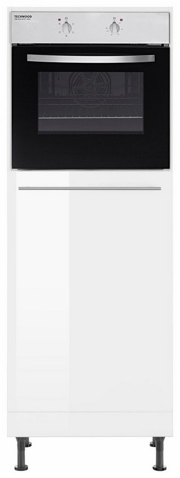 OPTIFIT Backofenumbauschrank Bern 60 cm breit, 176 cm hoch, höhenverstellbare Stellfüße, mit Metallgriff – Bild 2 von 5