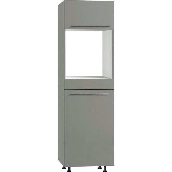 OPTIFIT Backofenumbauschrank Bern 60 cm breit, 212 cm hoch, mit höhenverstellbaren Stellfüßen