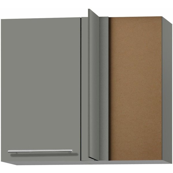 OPTIFIT Eckhängeschrank Bern Breite 85x45 cm, mit Metallgriff