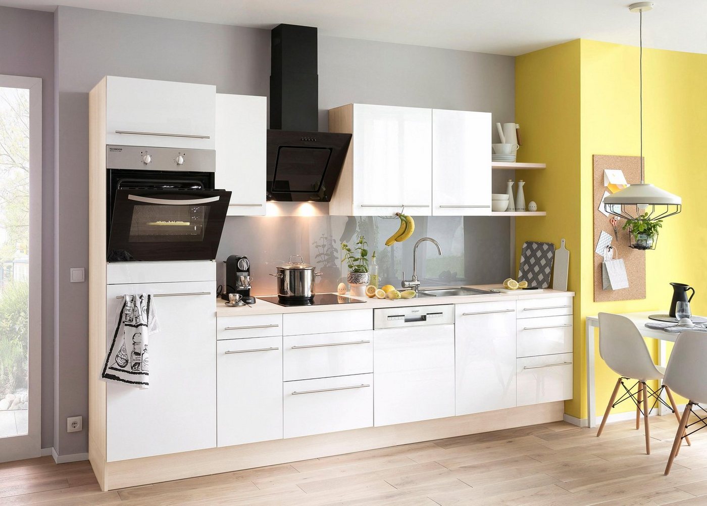 OPTIFIT Hängeschrank Bern Breite 60 cm, 70 cm hoch, mit 1 Tür, mit Metallgriff – Bild 5 von 5