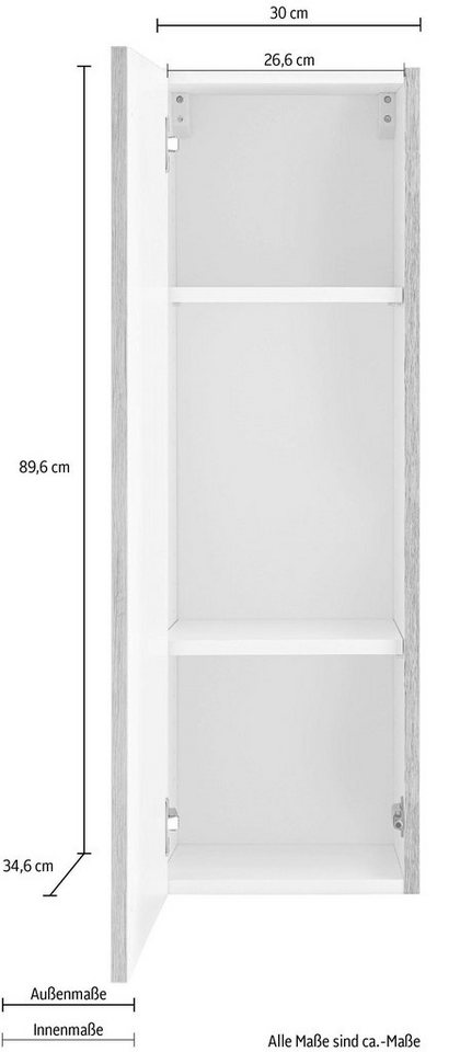 OPTIFIT Hängeschrank Roth Breite 30 cm – Bild 4 von 5