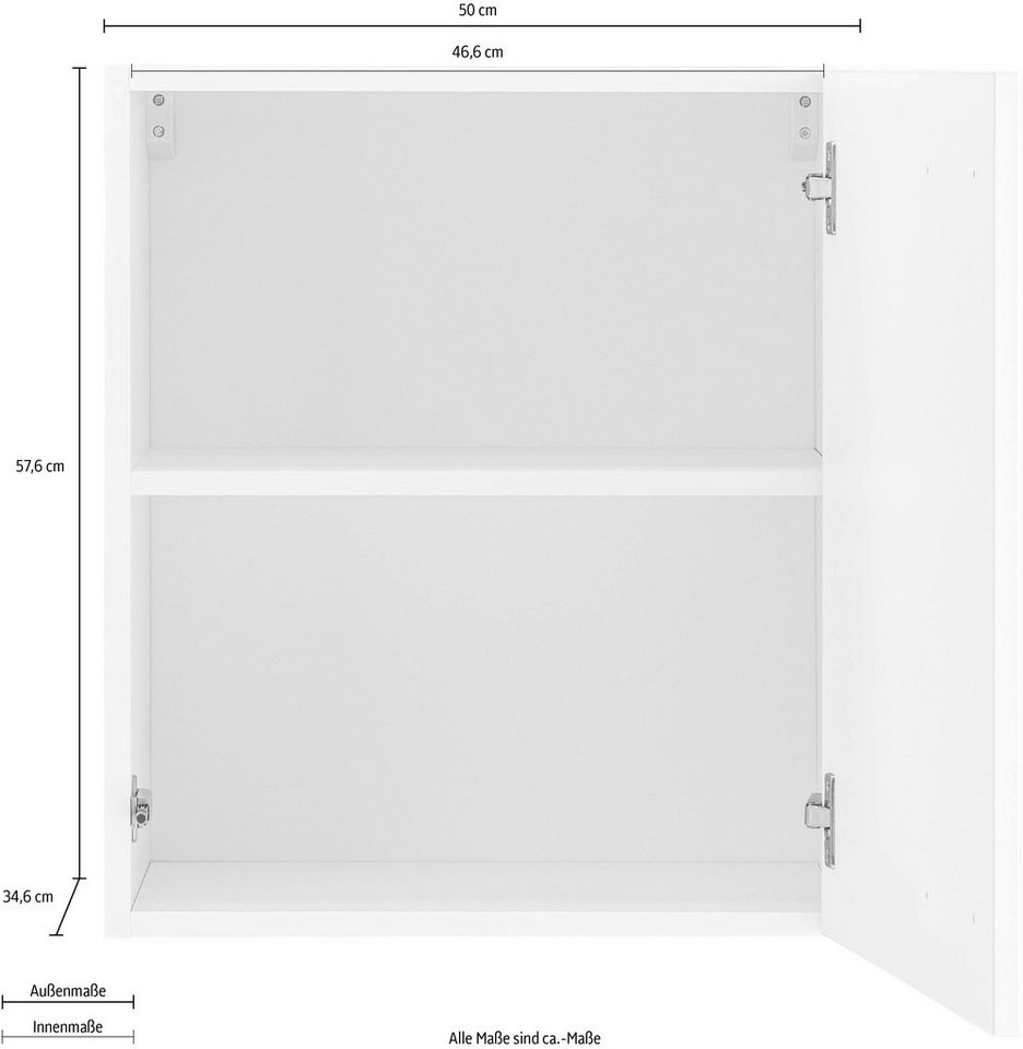 OPTIFIT Hängeschrank Roth Breite 50 cm – Bild 4 von 5