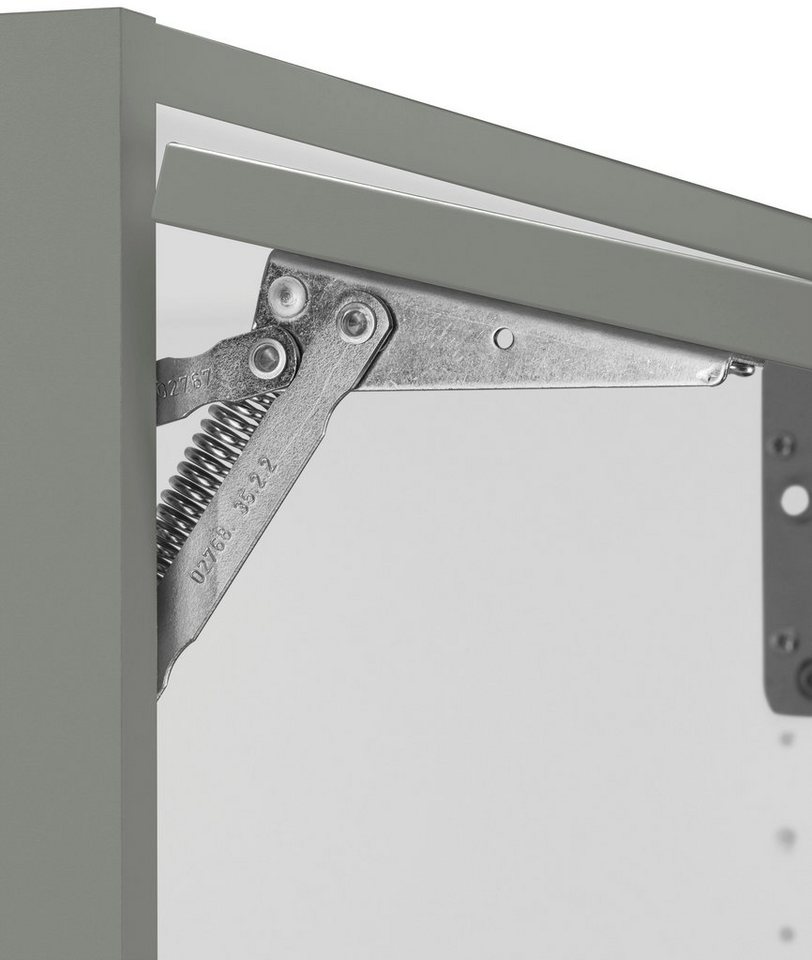 OPTIFIT Klapphängeschrank Bern Breite 90 cm, 1 Klappe, mit Metallgriff – Bild 4 von 5