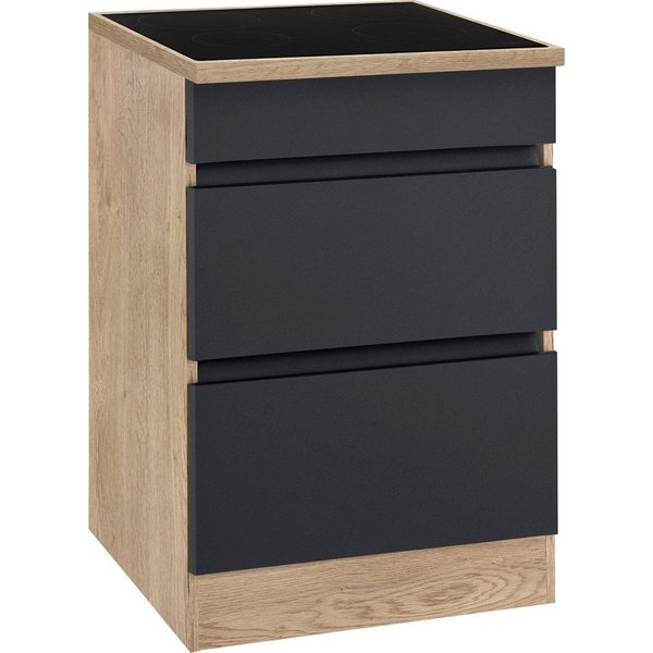 OPTIFIT Kochfeldumbauschrank Roth Breite 60 cm