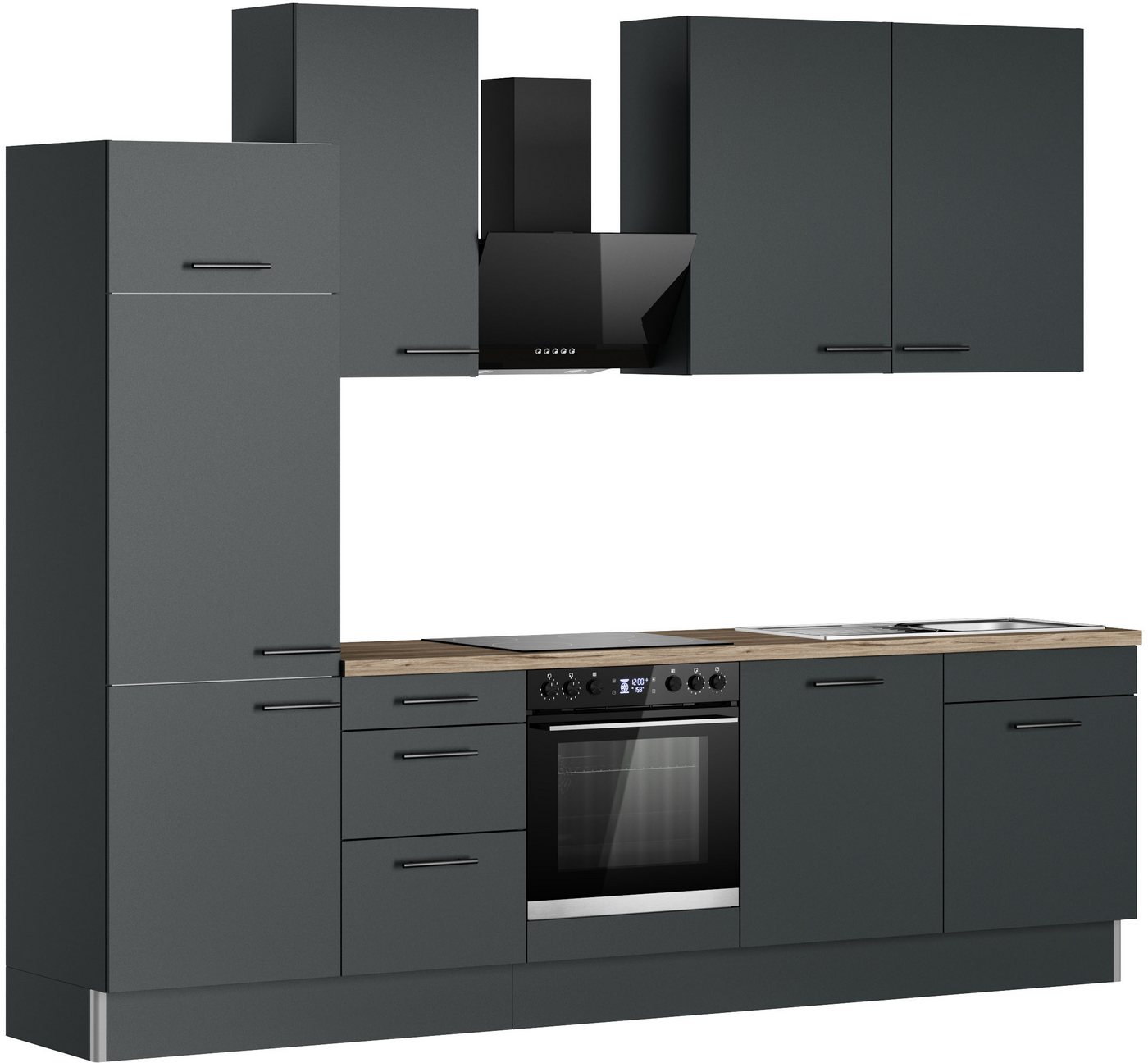 OPTIFIT Küchenzeile Fiona, Breite 290 cm, mit Hanseatic-E-Geräten, in Premium oder Basic – Bild 3 von 5