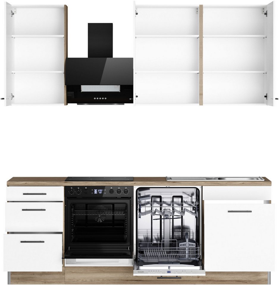 OPTIFIT Küchenzeile Fiona, Breite 230 cm, mit Hanseatic-E-Geräten in Premium oder Basic – Bild 4 von 5