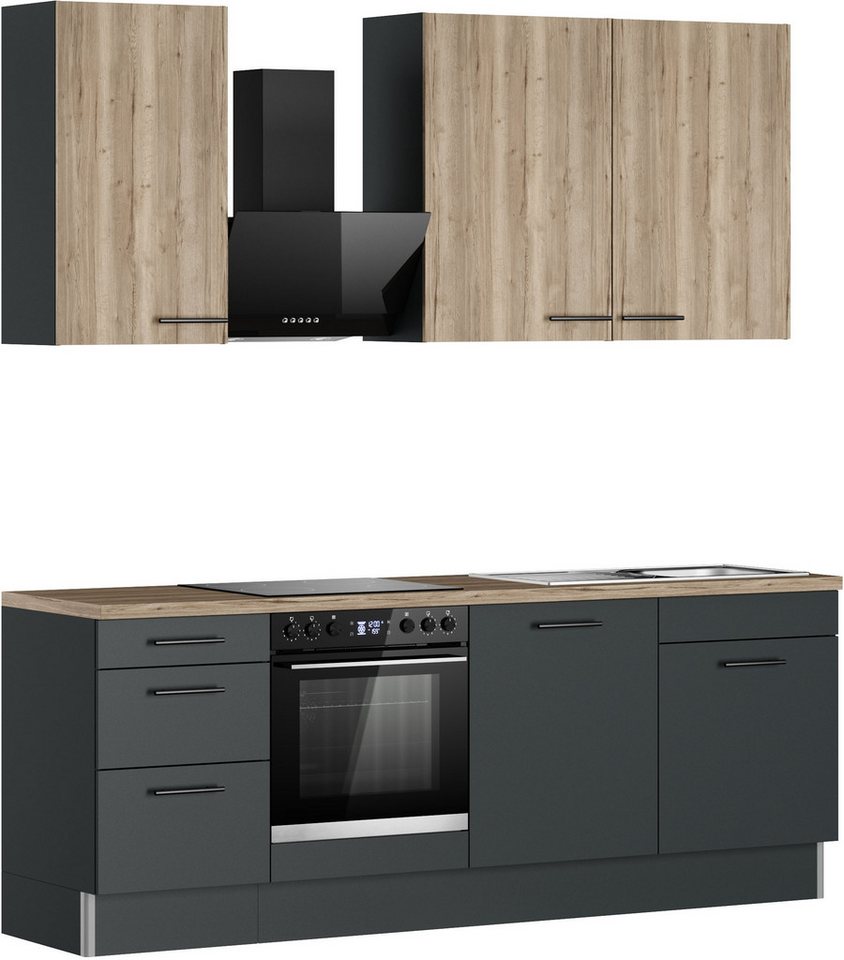 OPTIFIT Küchenzeile Fiona, Breite 230 cm, mit Hanseatic-E-Geräten in Premium oder Basic – Bild 3 von 5