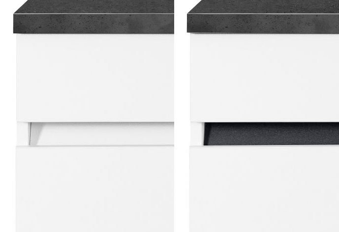 OPTIFIT Küchenzeile Roth, Stellmaße 210x175 cm,wahlweise mit E-Geräten, Push-to-Open-Funktion – Bild 4 von 5