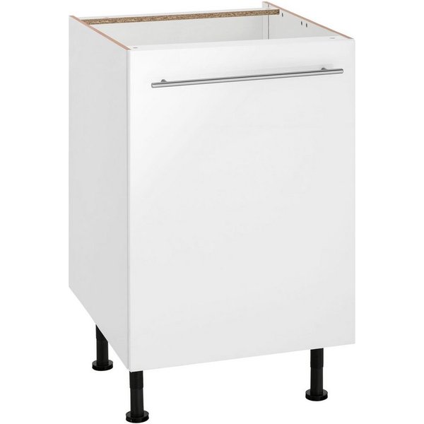 OPTIFIT Spülenschrank Bern 50 cm breit, mit 1 Tür, mit höhenverstellbaren Füßen, mit Metallgriff