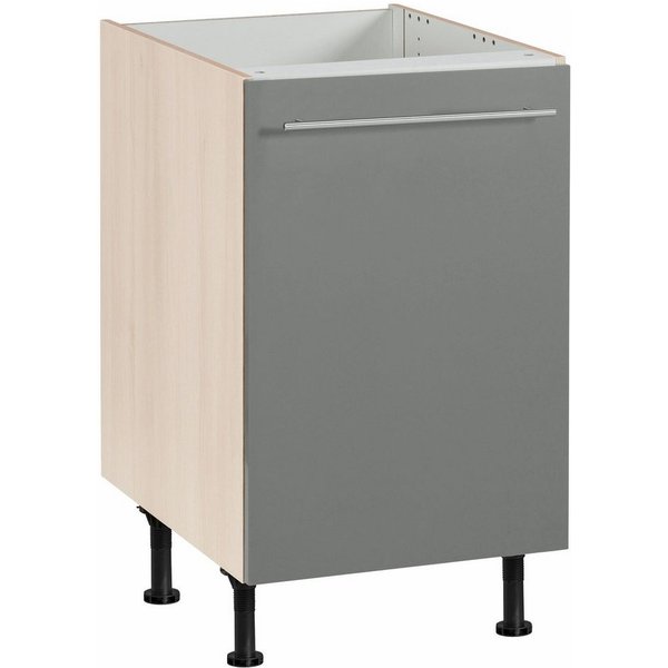 OPTIFIT Spülenschrank Bern 50 cm breit, mit 1 Tür, mit höhenverstellbaren Füßen, mit Metallgriff