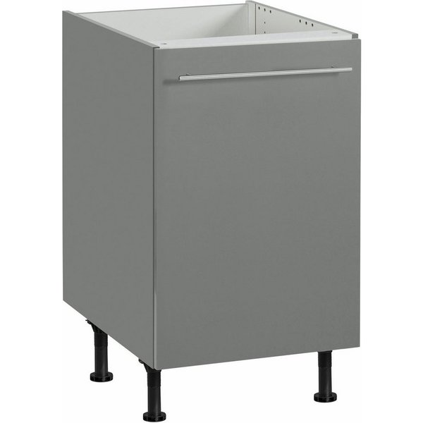 OPTIFIT Spülenschrank Bern 50 cm breit, mit 1 Tür, mit höhenverstellbaren Füßen, mit Metallgriff