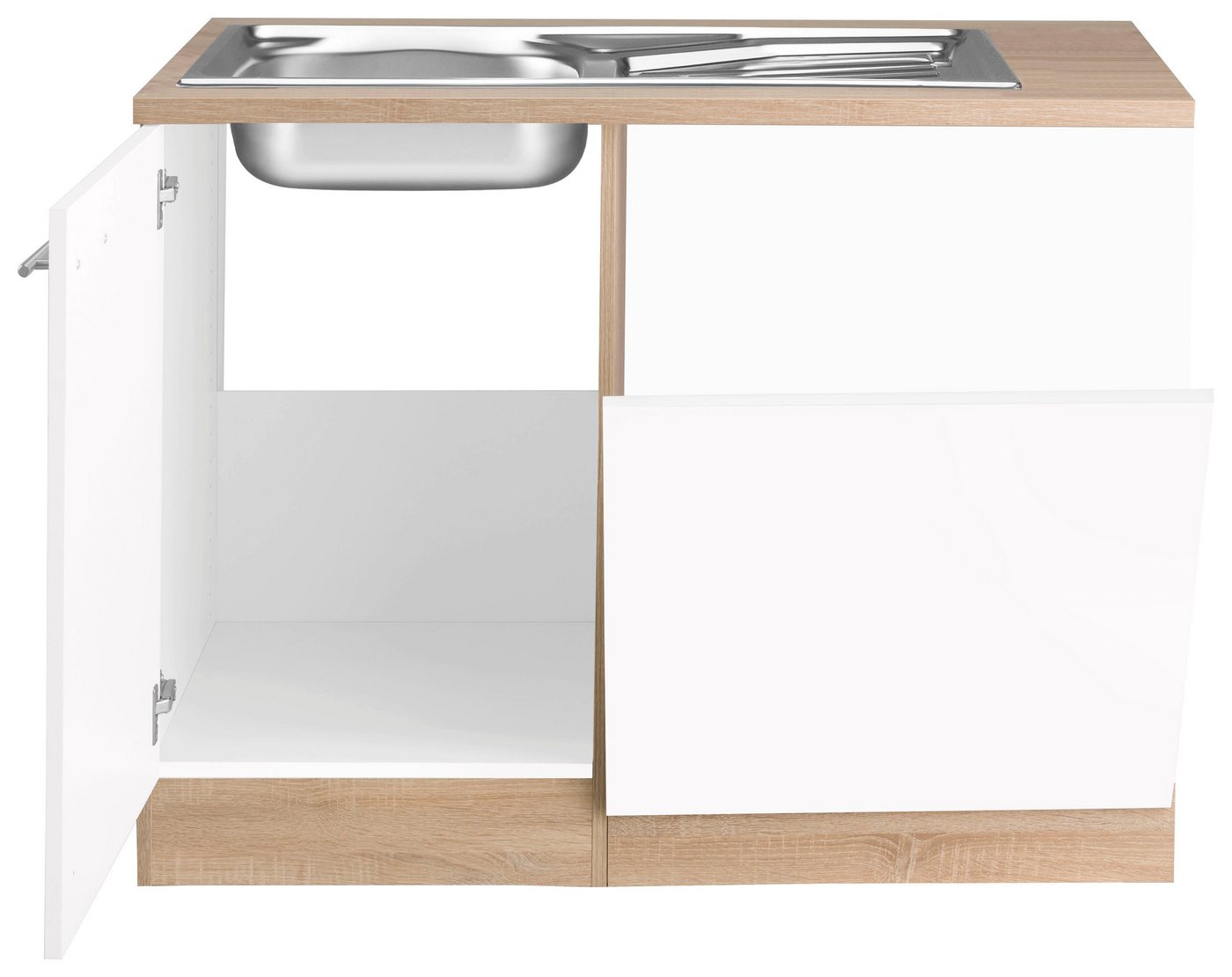OPTIFIT Spülenschrank Kalmar, mit Tür/Sockel für Geschirrspüler – Bild 3 von 5