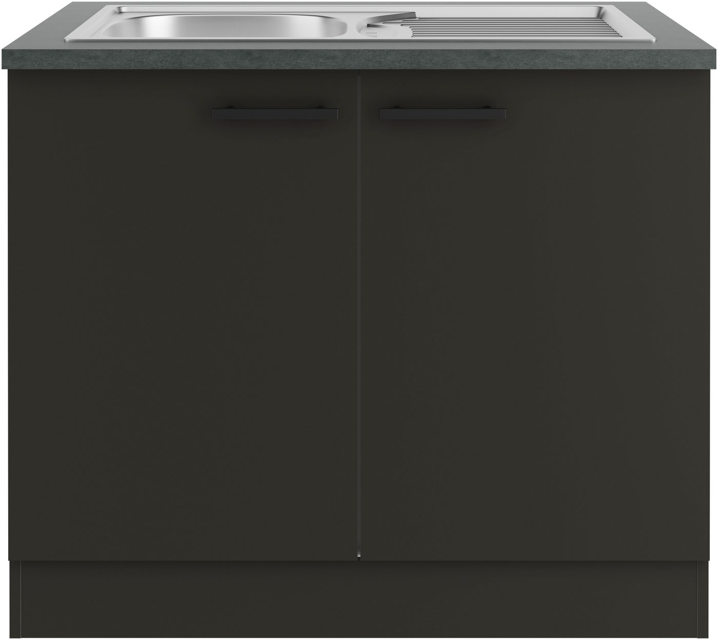 OPTIFIT Spülenschrank Palma Breite 100 cm, inklusive Einbauspüle – Bild 2 von 5